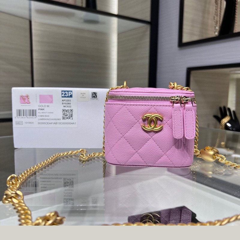 Ch*el cosmetic bags